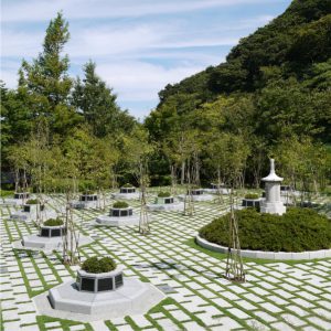 安穏廟「杜の安穏―池の上」